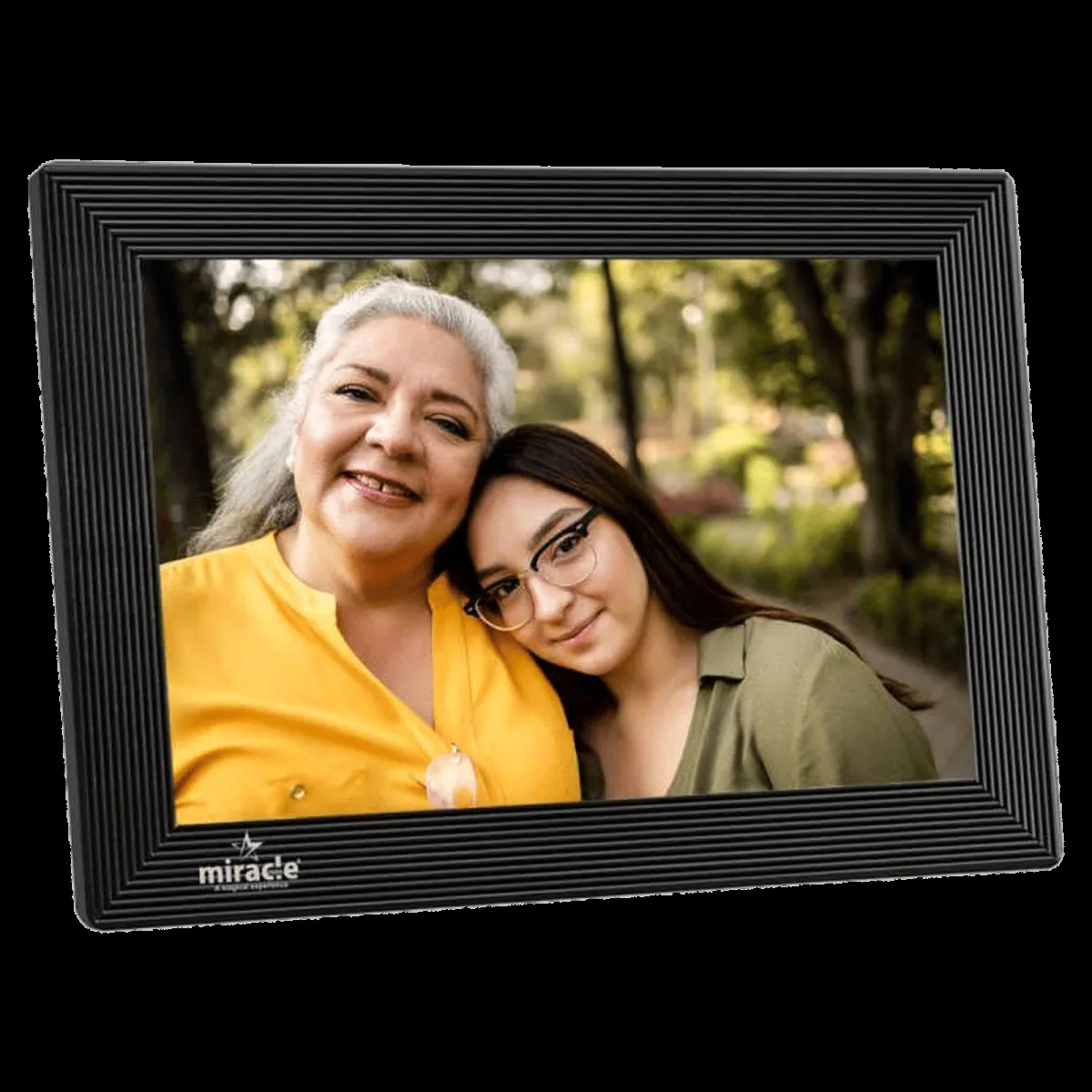 Miracle Digital 25.65cm (10.1 Inches) Wifi Digital Photo Frame (Stereo Speaker, R8188EU1, Black)