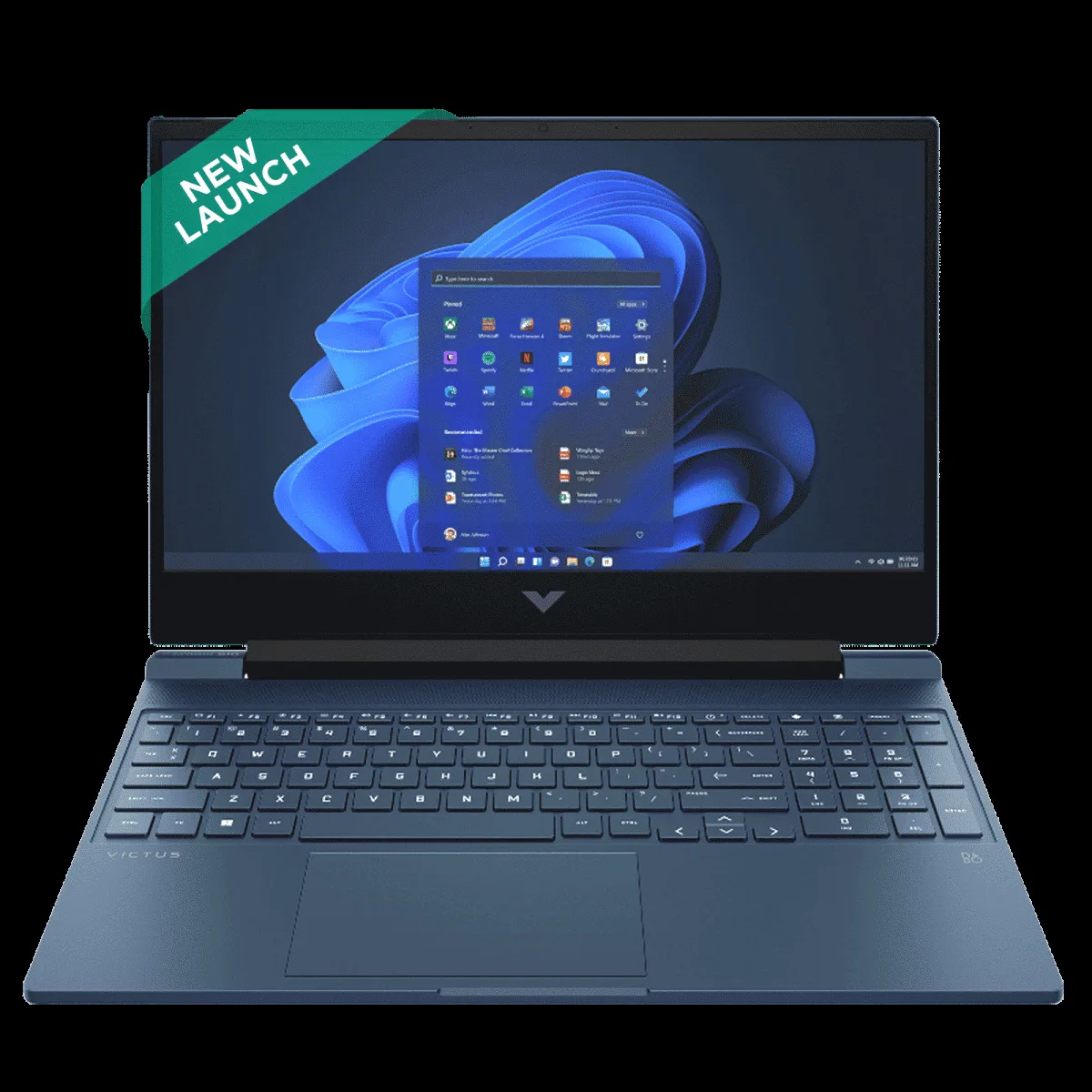HP Victus 15-fb3123AX AMD Ryzen 7 Gaming Laptop (16GB, 512GB SSD, Windows 11 Home, 4GB Graphics, 15.6 inch 144 Hz Full HD Display, NVIDIA GeForce RTX 2050, MS Office Home 2024, Mica SIlver, 2.29 KG)
