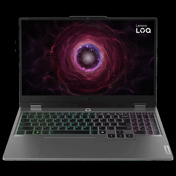 Lenovo LOQ 15ARP9 AMD Ryzen 7 Gaming Laptop (24GB, 512GB SSD, Windows 11 Home, 6GB Graphics, 15.6 inch 144 Hz Full HD IPS Display, NVIDIA GeForce RTX 4050, MS Office Home 2024, Luna Grey, 2.38 KG)