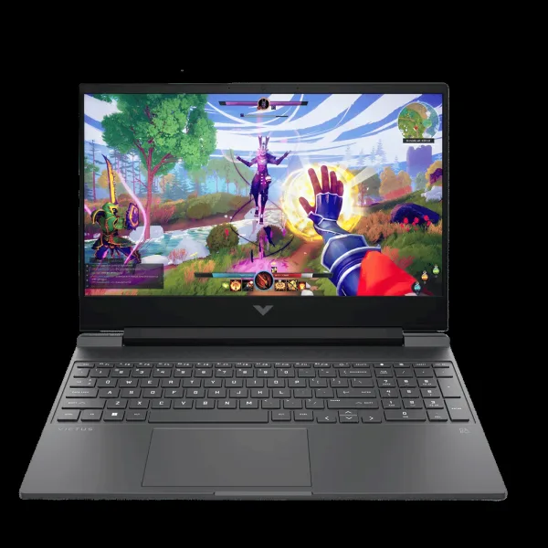 HP Victus 15-fa2703TX Intel Core i5 13th Gen Gaming Laptop (16GB, 512GB SSD, Windows 11 Home, 4GB Graphics, 15.6 inch 144 Hz Full HD IPS Display, NVIDIA GeForce RTX 2050, MS Office 2024, Mica Silver, 2.29 KG)