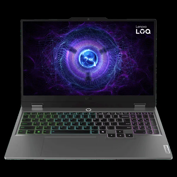 Lenovo LOQ 15IRX9 Intel Core i5 13th Gen Gaming Laptop (24GB, 512GB SSD, Windows 11 Home, 6GB Graphics, 15.6 inch 144 Hz Full HD IPS Display, NVIDIA Geforce RTX 4050, MS Office Home 2024, Luna Grey, 2.38 KG)