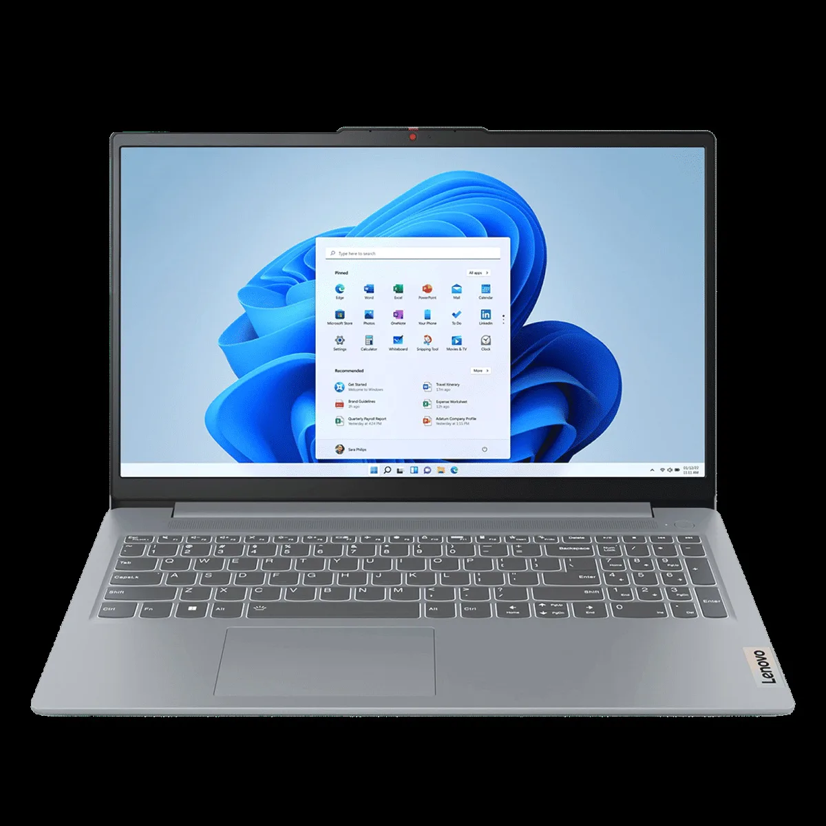 Lenovo IdeaPad Slim 3 15ABR8 AMD Ryzen 7 Thin & Light Laptop (16GB, 512GB SSD, Windows 11 Home, 15.6 inch Full HD Display, MS Office Home 2024, Arctic Grey, 1.62 KG)