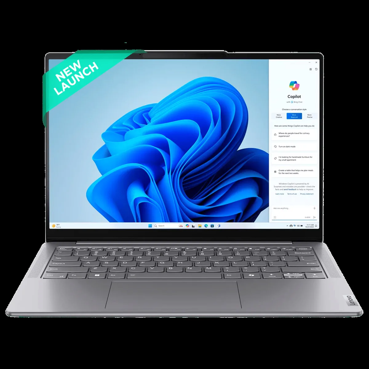 Lenovo Yoga Slim 7 14IMH9 Intel Core Ultra 5 125H Laptop (16GB, 1TB SSD, Windows 11 Home, 14 inch WUXGA OLED Display, MS Office Home 2024, Luna Grey, 1.39 KG)