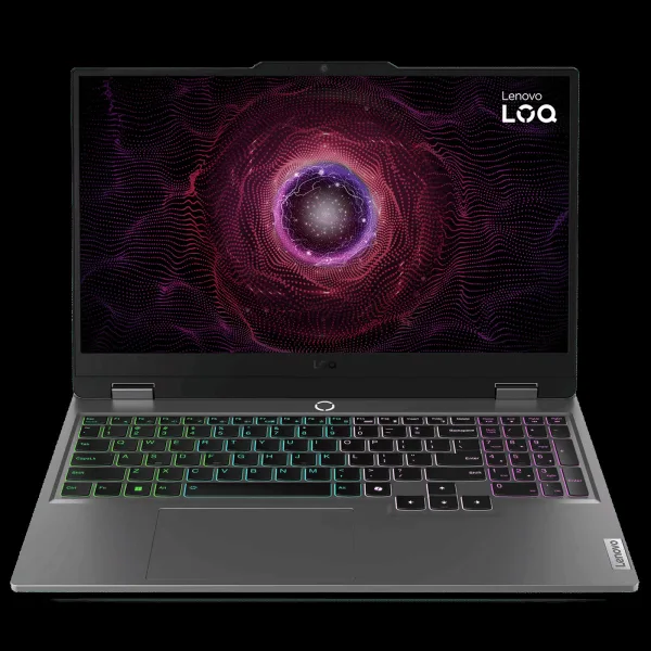 Lenovo LOQ 15ARP9 AMD Ryzen 7 Gaming Laptop (24GB, 512GB SSD, Windows 11 Home, 4GB Graphics, 15.6 inch 144 Hz Full HD IPS Display, NVIDIA GeForce RTX 3050A, MS Office Home 2024, Luna Grey, 2.38 KG)