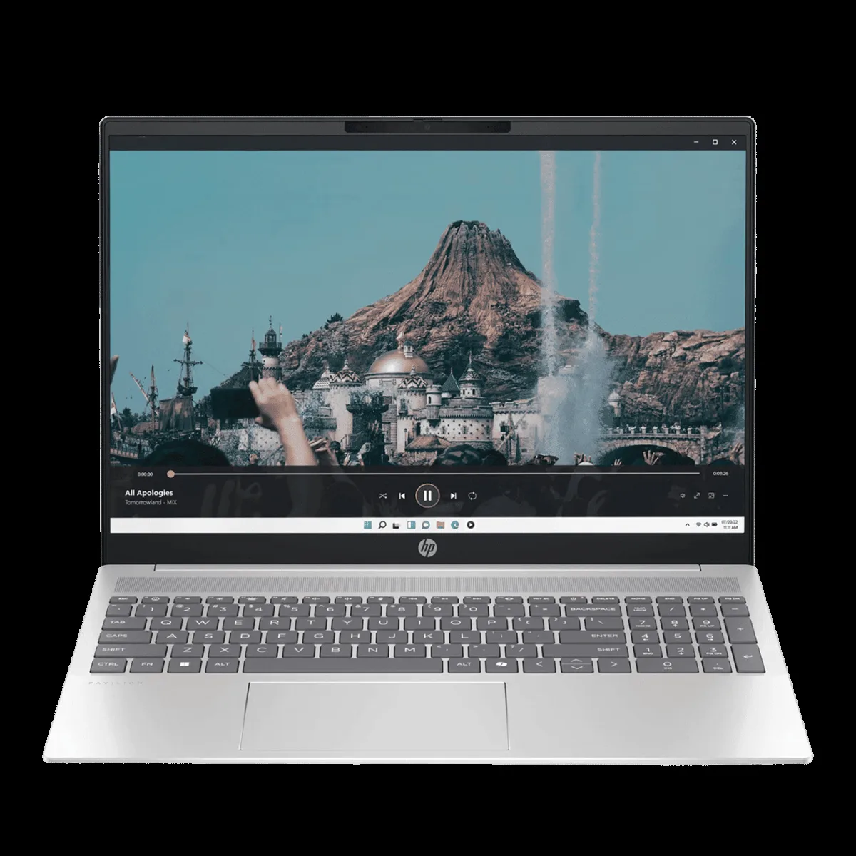 HP Pavillion 16-ag0019AU AMD Ryzen 5 Thin & Light Laptop (16GB, 512GB SSD, Windows 11 Home, 16 inch WUXGA IPS Display, Natural Silver, 1.79 KG)