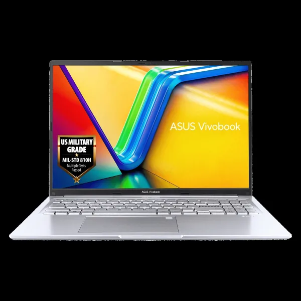 ASUS Vivobook 16 X1605ZAC-MB540WS Intel Core i5 12th Gen Thin & Light Laptop (16GB, 512GB SSD, Windows 11 Home, 16 inch WUXGA Display, MS Office Home and Student 2021, Transparent Silver, 1.88 KG)