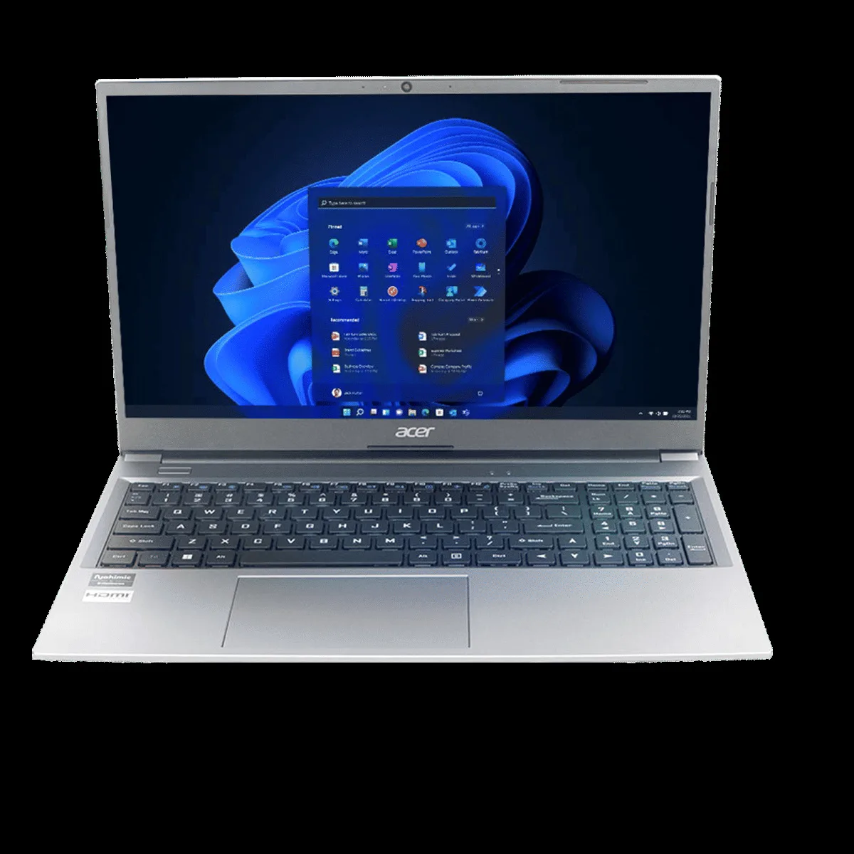 acer Aspire Lite AL15-41 AMD Ryzen 5 7430U Thin & Light Laptop (16GB, 512GB SSD, Windows 11 Home, 15.6 inch Full HD TN Display, MS Office Home & Student 2021, Steel Grey, 1.59 KG)