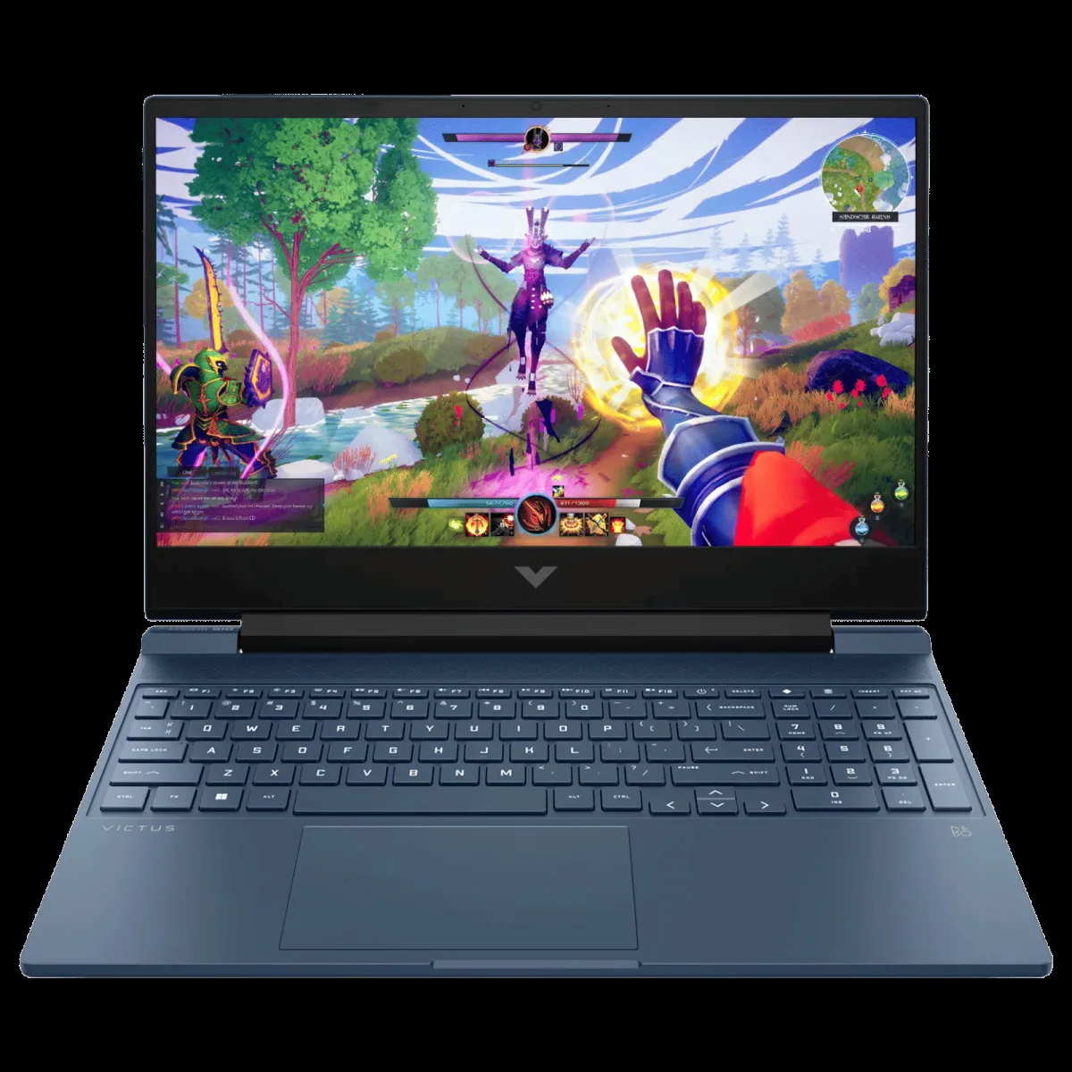 HP Victus 15-fb0178AX AMD Ryzen 5 5600H Gaming Laptop (16GB, 512GB SSD, Windows 11 Home, 4GB Graphics, 15.6 inch 144 Hz Full HD Display, NVIDIA GeForce RTX 3050, Performance Blue, 2.29 KG)