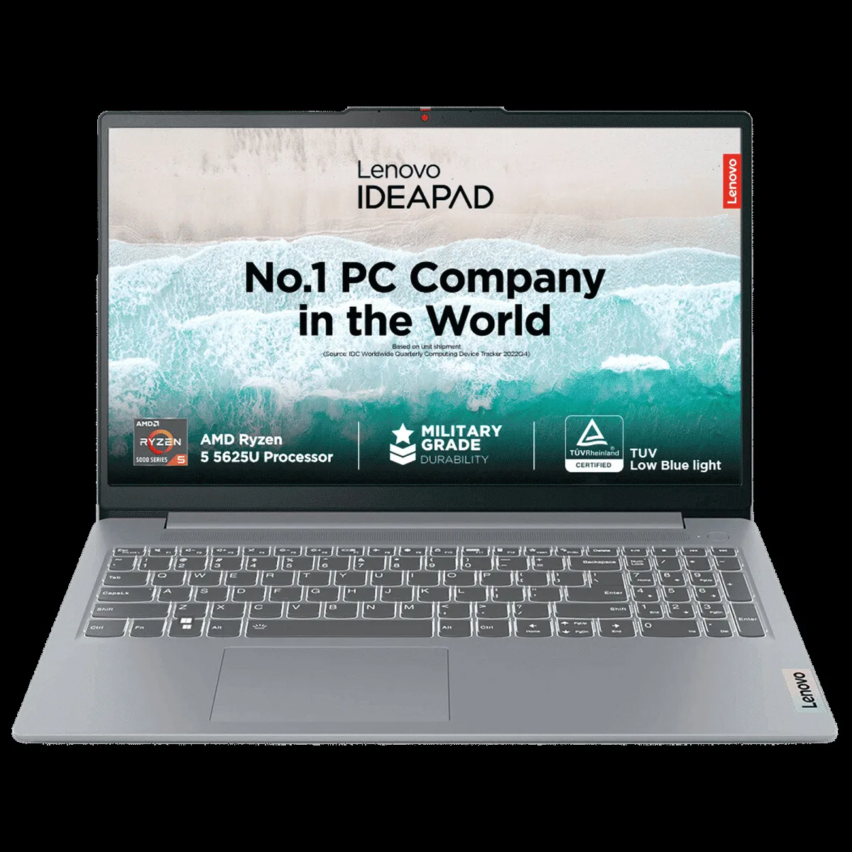 Lenovo IdeaPad Slim 3 15ABR8 AMD Ryzen 5 Thin & Light Laptop (16GB RAM, 512GB SSD, Windows 11 Home, 15.6 inch Full HD Display, MS Office Home 2024, Arctic Grey, 1.62 KG)