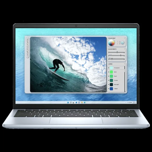 Dell Inspiron 14 5440 Intel Core i3 13th Gen Thin & Light Laptop (8GB, 512GB SSD, Windows 11, 14 inch FHD+ WVA Display, MS Office 2021, Ice Blue, 1.53 KG)