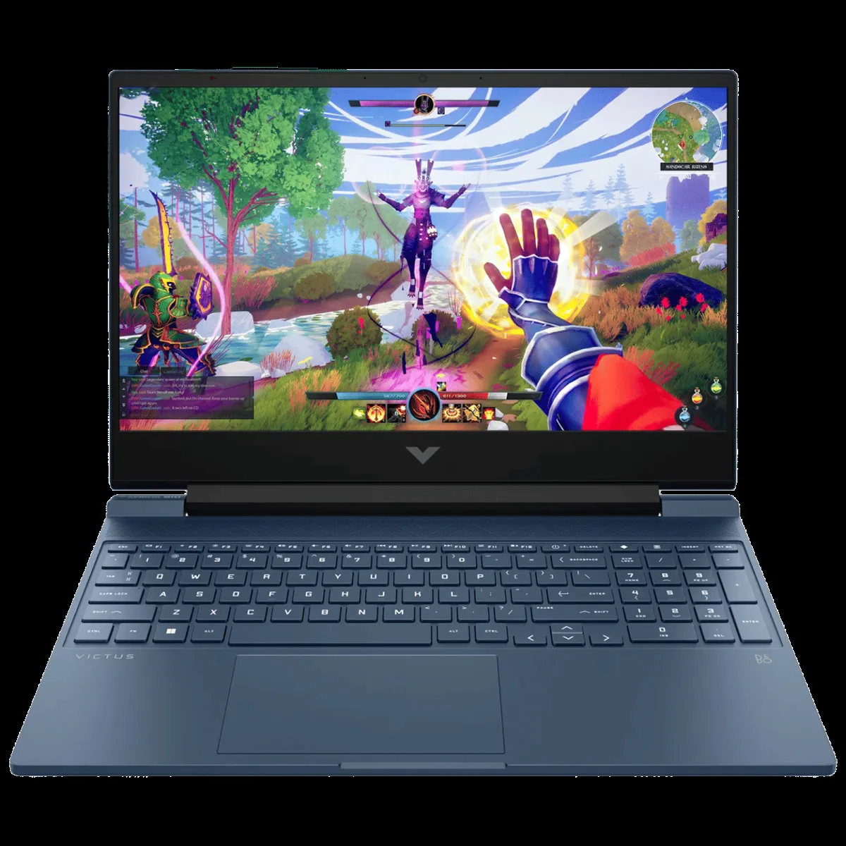 HP Victus Intel Core i5 13th Gen Gaming Laptop (16GB, 512GB SSD, Windows 11 Home, 4GB Graphics, 15.6 inch 144 Hz Full HD IPS Display, NVIDIA GeForce RTX 2050, Performance Blue, 2.29 KG)