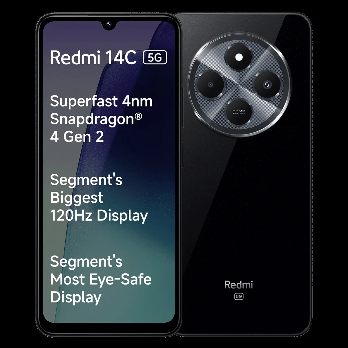 Redmi 14C 5G (4GB RAM, 128GB, Stargaze Black)