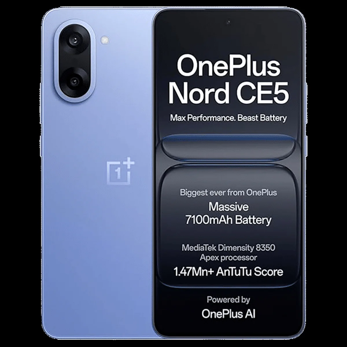 OnePlus Nord CE5 5G (8GB RAM, 128GB, Nexus Blue)