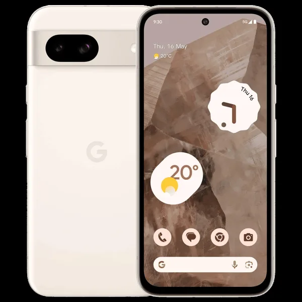 Google Pixel 8a 5G (8GB RAM, 128GB, Porcelain)