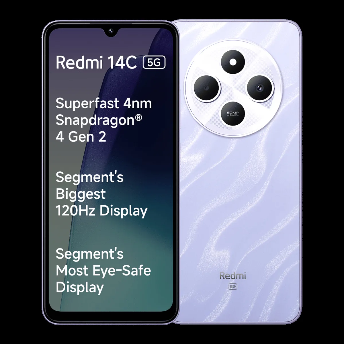 Redmi 14C 5G (4GB RAM, 64GB, Stardust Purple)