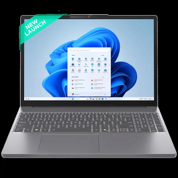 Lenovo IdeaPad Slim 3 15IRH10 Intel Core i7 13th Gen Laptop (16GB, 512GB SSD, Windows 11 Home, 15.3 inch WUXGA IPS Display, MS Office Home 2024, Luna Grey, 1.59 KG)