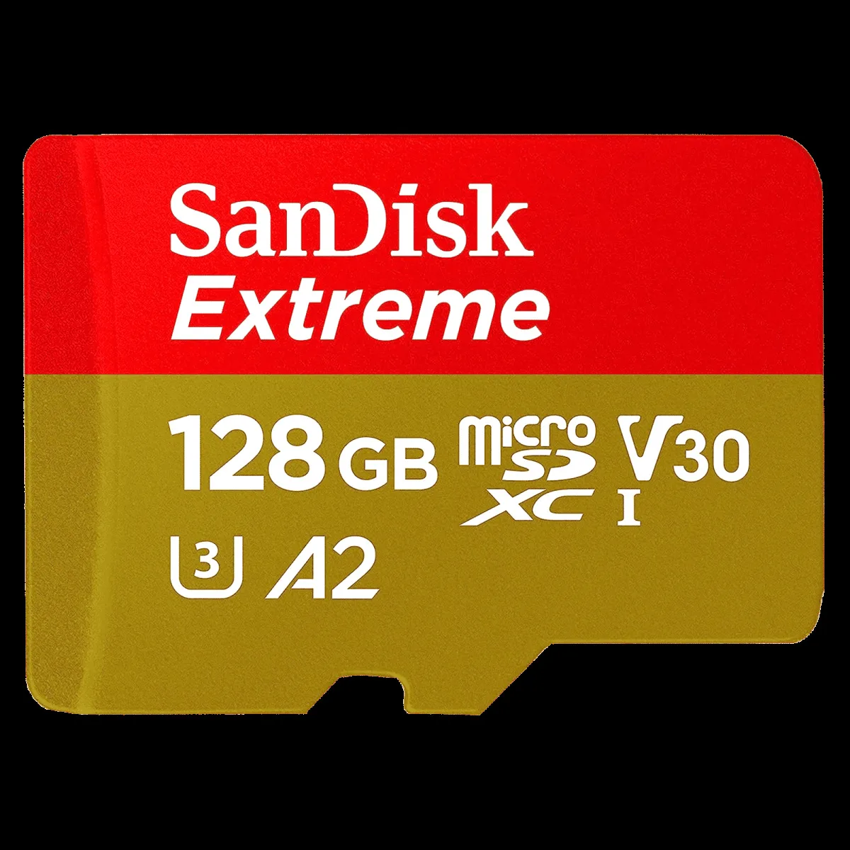 SanDisk Extreme MicroSDXC 128GB Class 10, Class 30, Class 3 190MB/s Memory Card