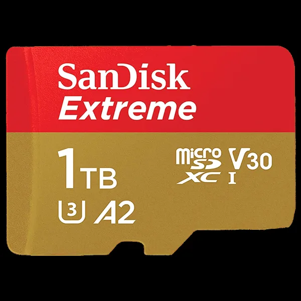 SanDisk Extreme MicroSDXC 1TB Class 3 160MB/s Memory Card