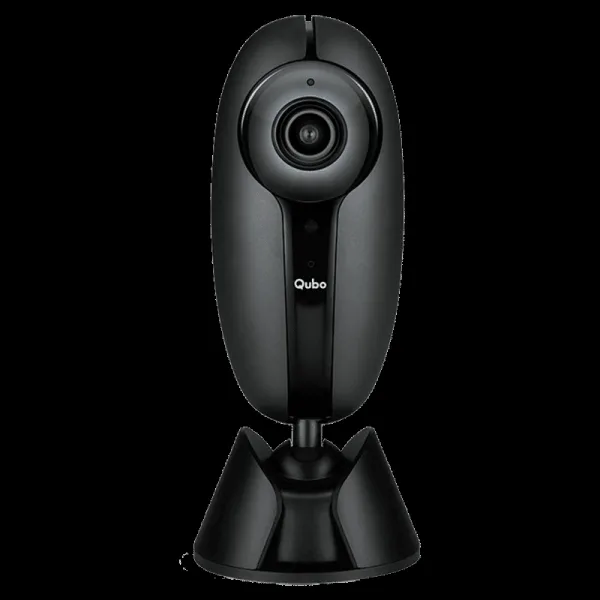 Qubo (Part of Hero Group) Smart Home CCTV Security Camera (Water Resistant, Alexa Enabled, HCM01, Black)
