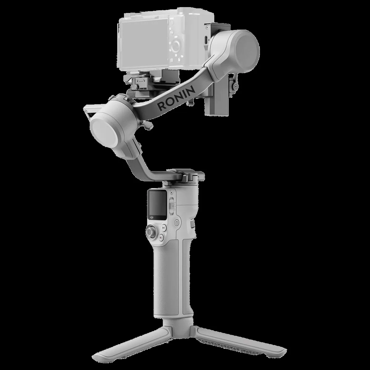 DJI RS 4 Mini 3-Axis Gimble for Mobile and Camera (Intelligent Tracking, Grey)