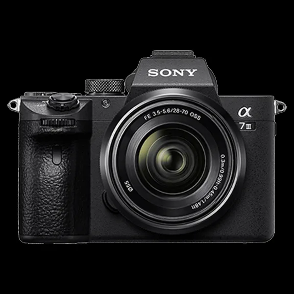 SONY Alpha 7 III 24.2MP Full Frame Camera (28-70 mm Lens, 35.6 x 23.8 mm Sensor, In-body 5-axis Image Stabilisation)