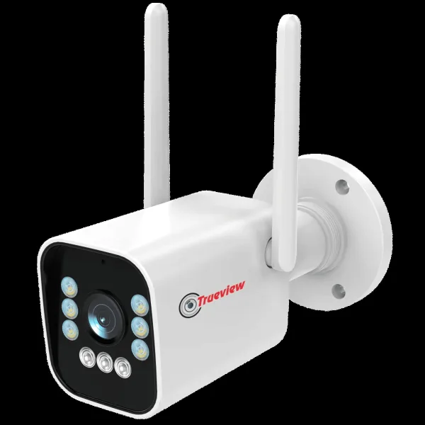 Trueview Bullet CCTV Security Camera (All Time Color Vision, T18175-BA, White)