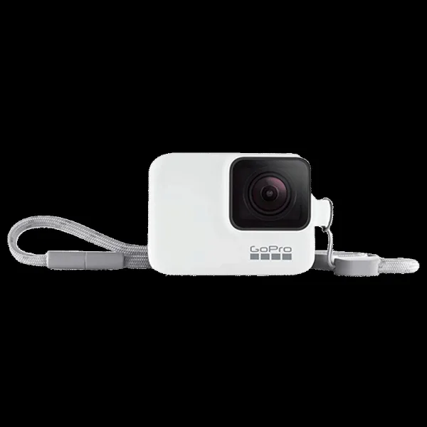 GoPro Water Resistant Sleeve for Point & Shoot Camera (Adjustable Lanyard, ACSST-002, White)
