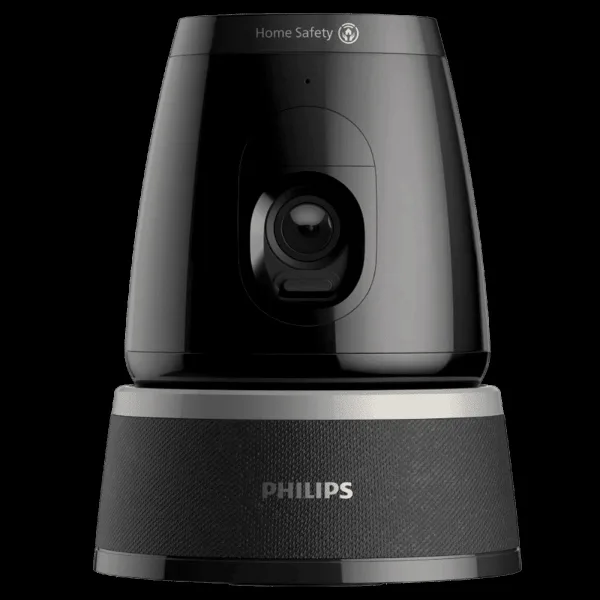 PHILIPS 5000 Series AI-Enhanced WiFi CCTV Security Camera (Privacy Shutter, HSP5500/02, Black)
