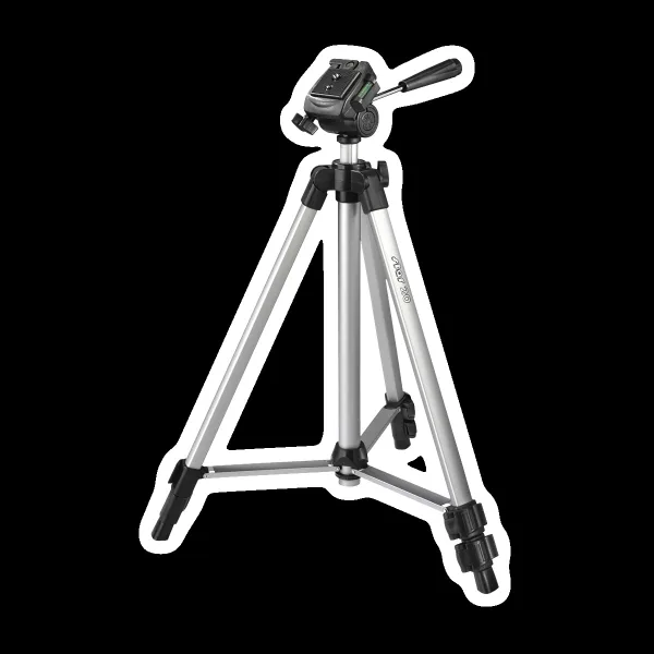 hama Star 20 125cm Adjustable Tripod for Camera (3D Tilt Head, Silver)