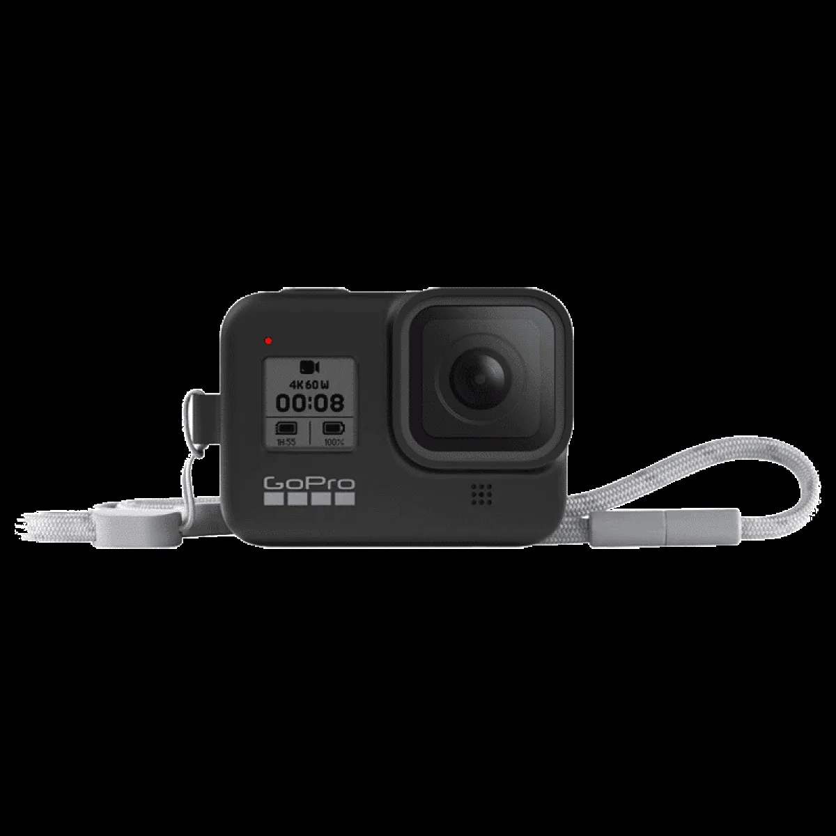 GoPro Water Resistant Sleeve for Point & Shoot Camera (Adjustable Lanyard, AJSST-001, Black)