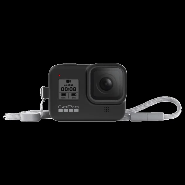 GoPro Water Resistant Sleeve for Point & Shoot Camera (Adjustable Lanyard, AJSST-001, Black)