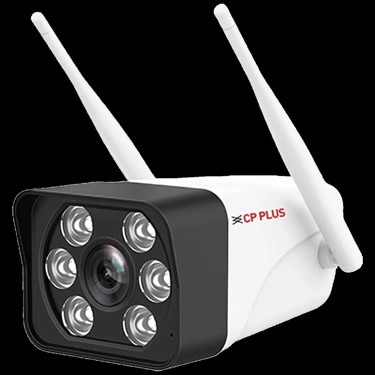 CP PLUS ezyKam+ Bullet CCTV Security Camera (Two Way Audio, CP-V32G, White)