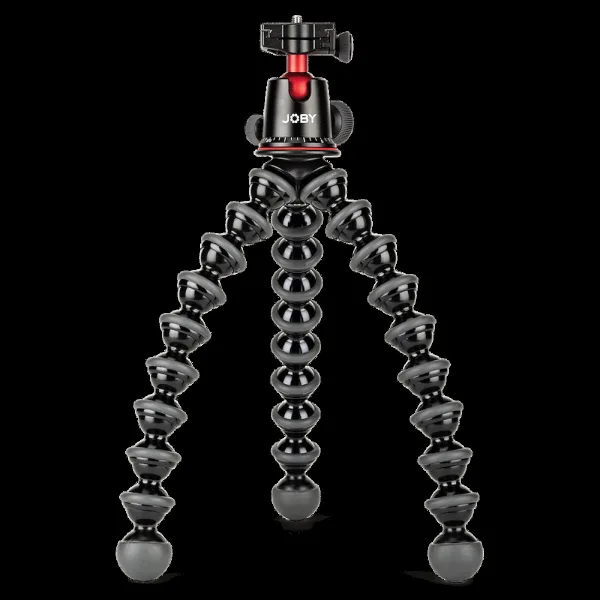 JOBY GorillaPod 38.5cm Adjustable Tripod for Camera (Flexible Legs, Black)