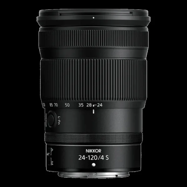 Nikon NIKKOR 24-120mm f/4 – f/22 Telephoto Zoom Lens for Nikon Z Mount (Black)