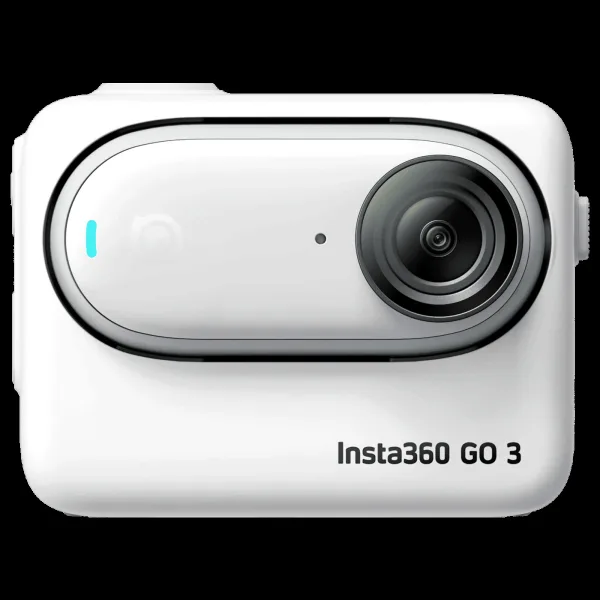 Insta360 GO 3 2.7K and 9MP 50 FPS Waterproof Action Camera with FlowState Stabilization (Arctic White)