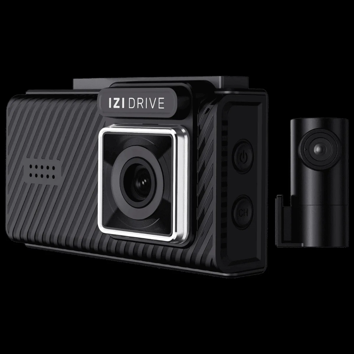 IZI Drive Plus 4K and 5MP 30 FPS Action Camera with ADAS Enabled (Black)