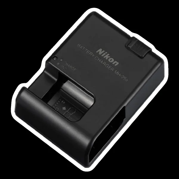 Nikon MH-25A Camera Battery Charger for EN-EL15 and EN-EL15a/b/c (Overcharge Safety)