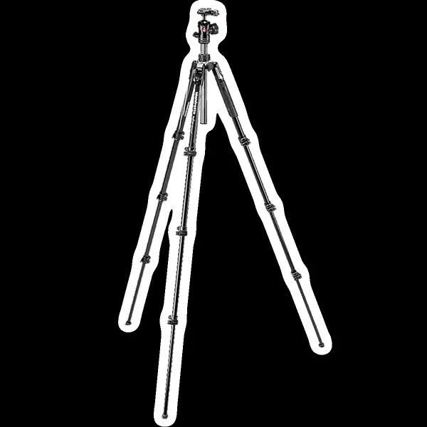Manfrotto Befree-Advanced 151cm Adjustable Tripod for Camera (360 Degree Panoramic Rotation, Black)