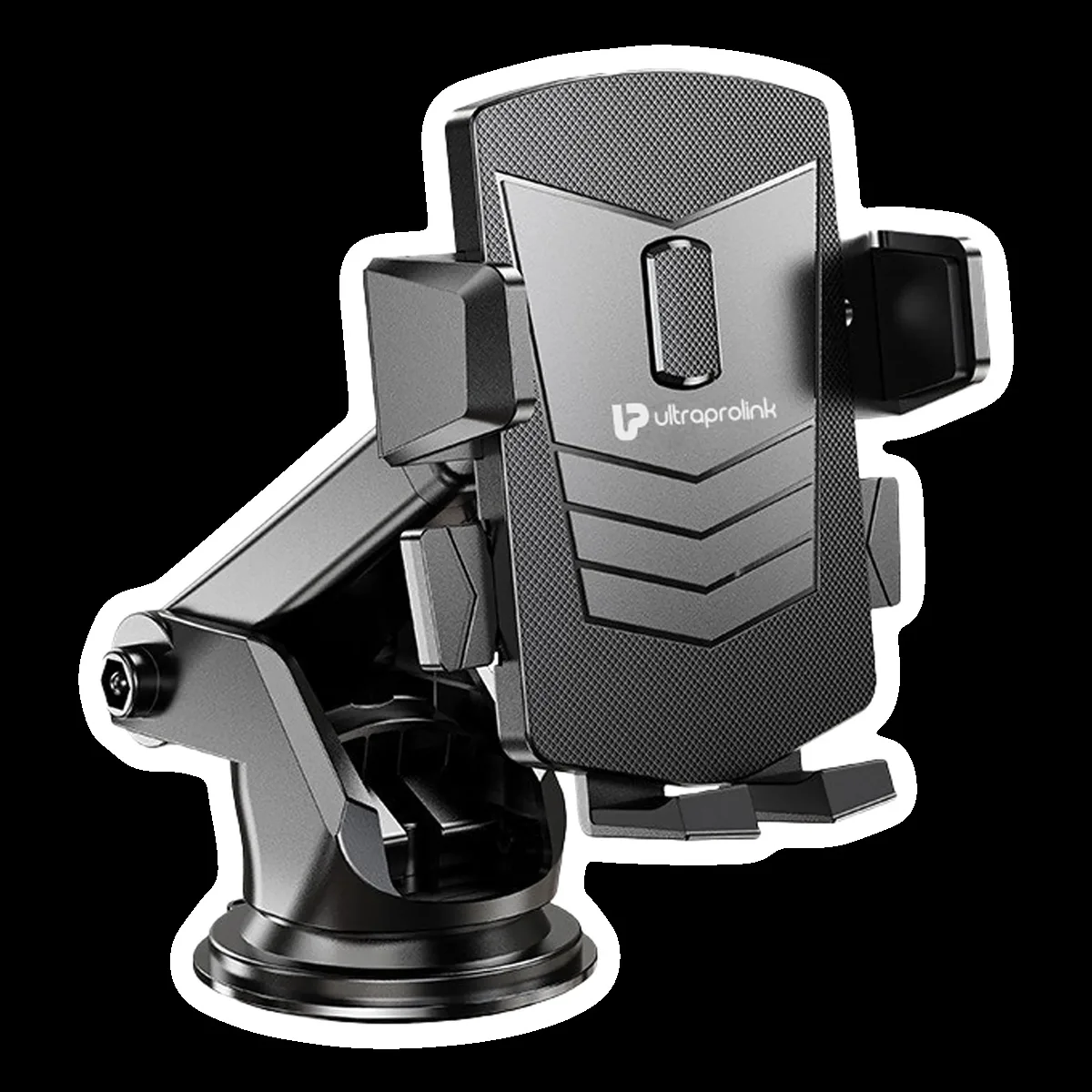 ultraprolink UM1074 Dash Mount for Mobile (Adjustable Telescopic Arm, Black)