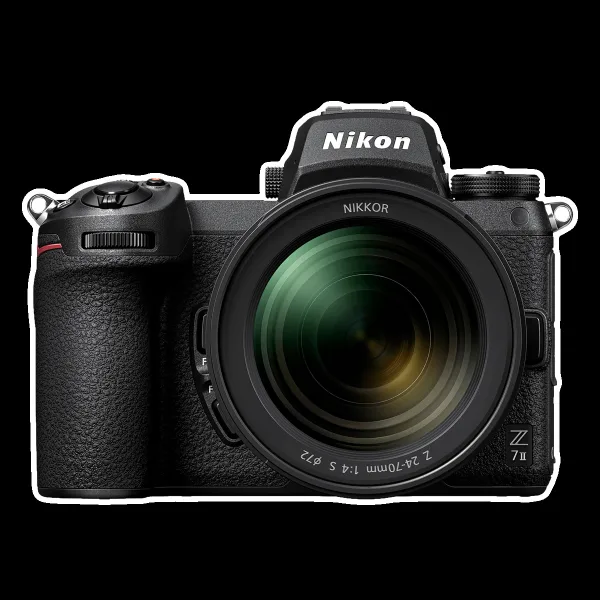 Nikon Z 7II 45.7MP Mirrorless Camera (24-70 mm Lens, 35.9 x 23.9 mm Sensor, Tilting TFT Touch-Sensitive LCD)