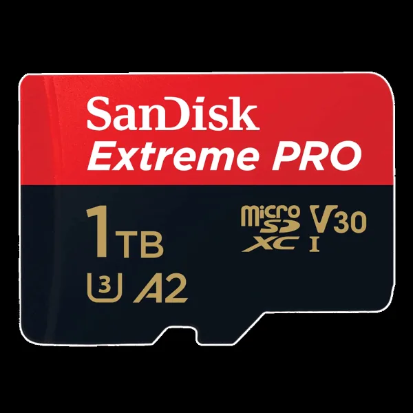 SanDisk Extreme PRO MicroSDXC 1TB Class 3, Class 30 200MB/s Memory Card