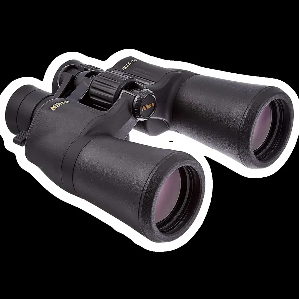 Nikon Aculon 22x 50mm Porro Prism Optical Binoculars (High Quality Image, BAA818SA, Black)