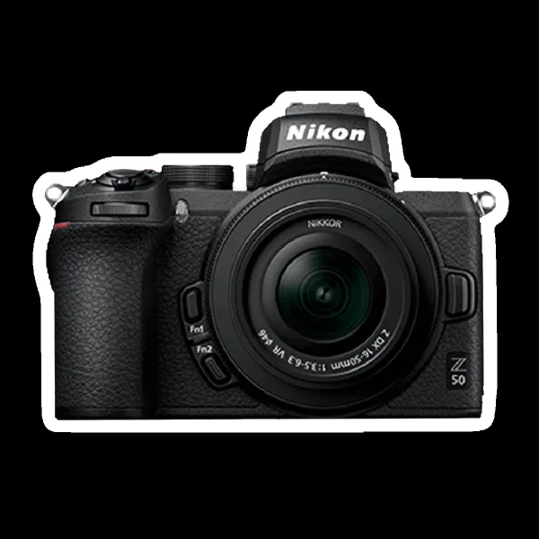 Nikon Z 50 20.9MP Mirrorless Camera (16-50 mm and 50-250 mm Lens, 23.5 x 15.7 mm Sensor, Auto ISO Sensitivity Control)