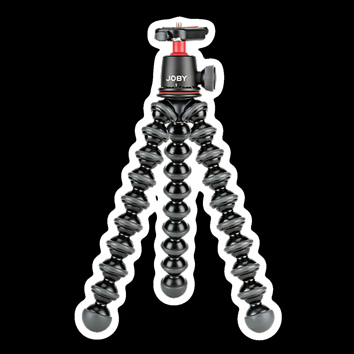 JOBY JB01507-BWW 30.5cm Adjustable Tripod for Camera (Ball Head, Black)