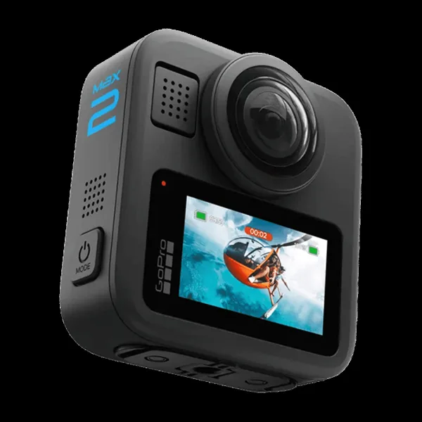 GoPro Max 2 8K and 29MP 30 FPS, 4K and 12MP 60 FPS Waterproof 360 Degree Action Camera with Voice Control (Black)
