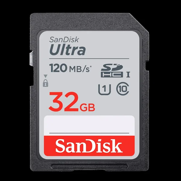 SanDisk Ultra SDXC 32GB Class 1 120MB/s Memory Card