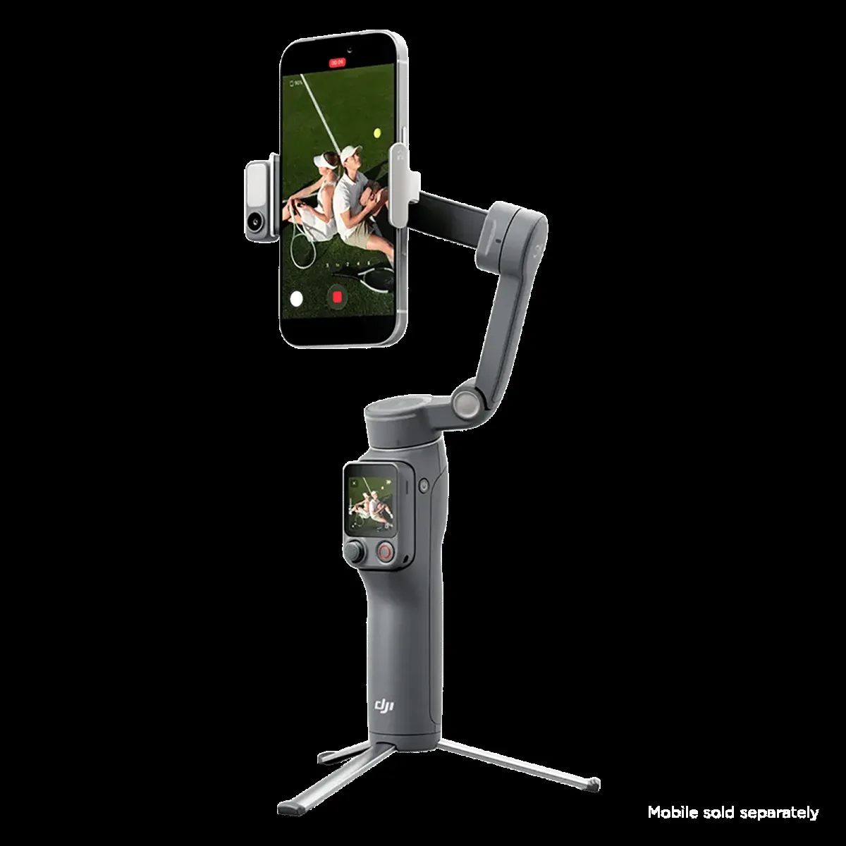 DJI 8P Advance Tracking  3-Axis Gimble for Mobile (Enhanced ActiveTrack 7.0, Black)