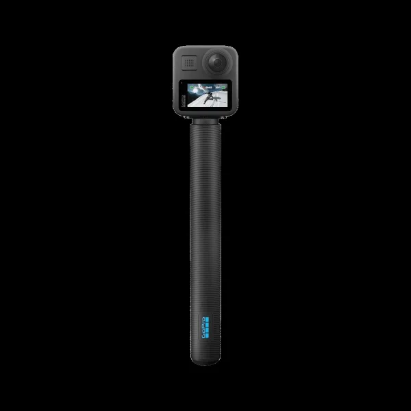 GoPro 4 Feet Extension Pole Finger Mount Adapter for Camera (Invisible 360 Grip, Black)