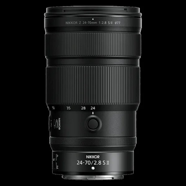 Nikon NIKKOR 24-70mm f/2.8 - f/22 Standard Zoom Lens for Nikon Z Mount (5x Faster Autofocus)