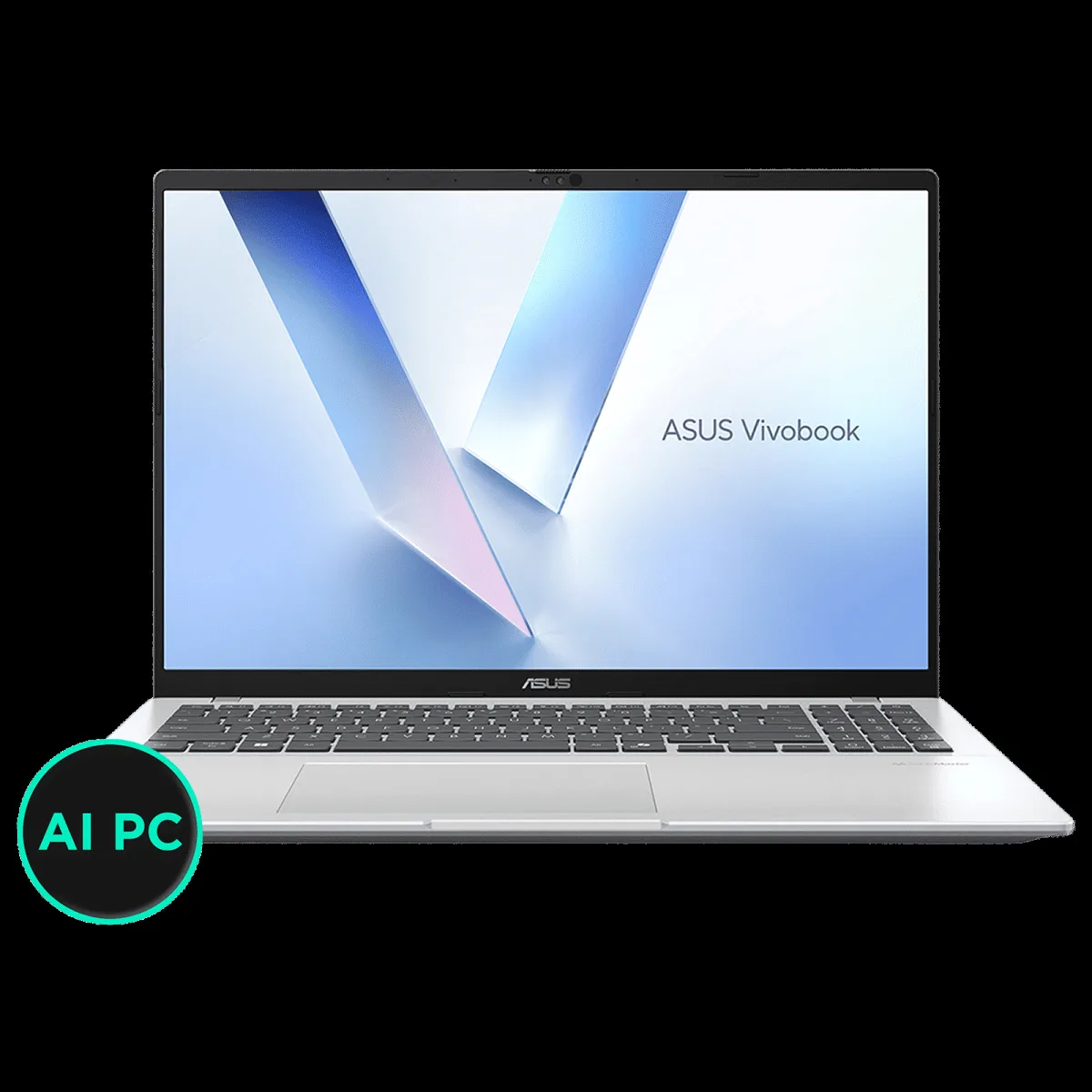 ASUS Vivobook 16 Intel Core Ultra 5 Laptop (16GB, 512GB SSD, Windows 11 Home, 16 inch WUXGA Display, MS Office Home 2024, Cool Silver, 1.88 KG)